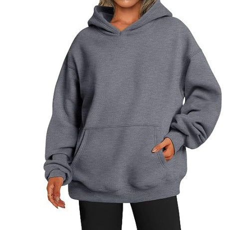 Damer Oversize Hooded Sweatshirt Mirla-Eva Jonsson