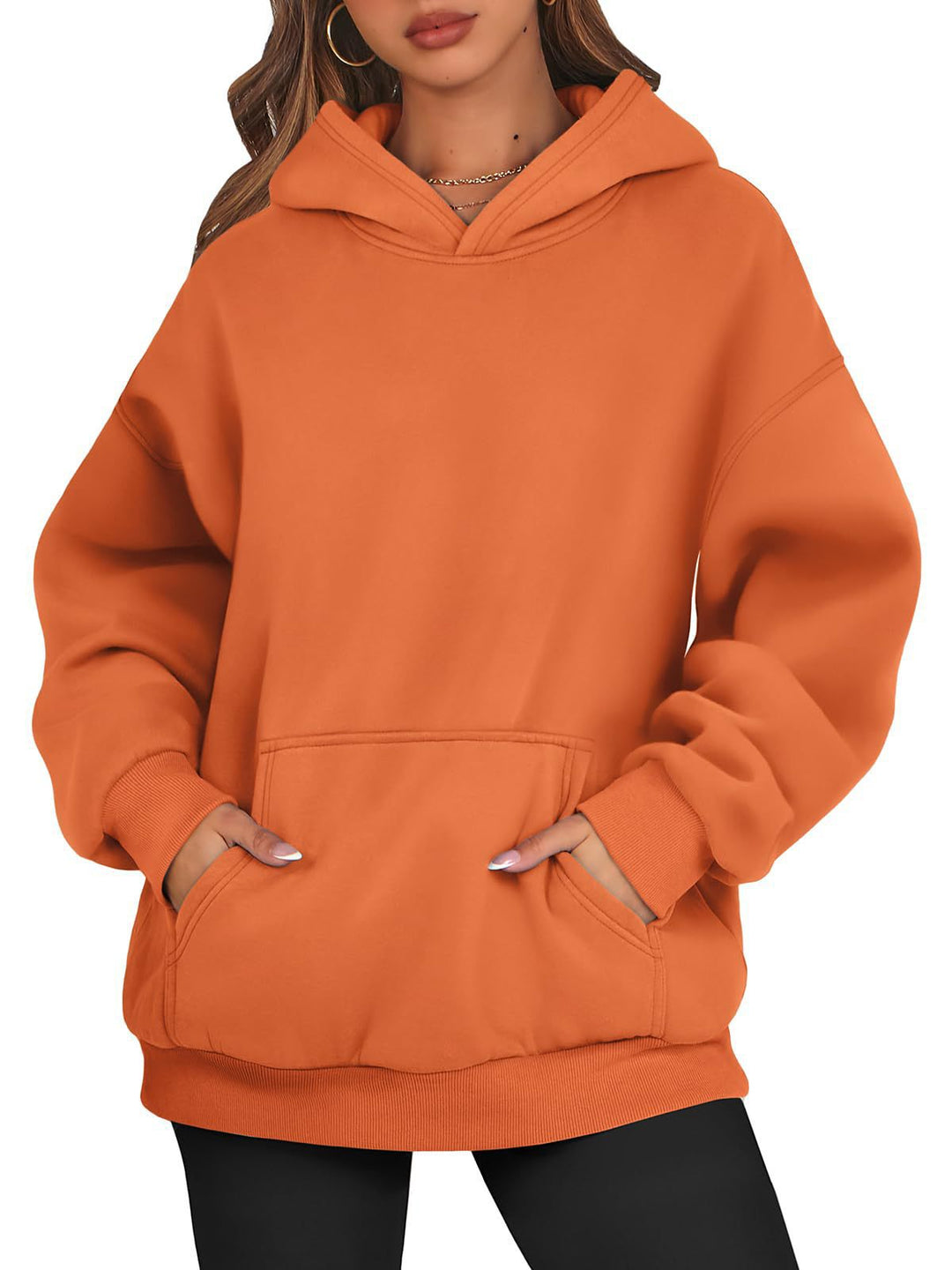 Damer Oversize Hooded Sweatshirt Mirla-Eva Jonsson