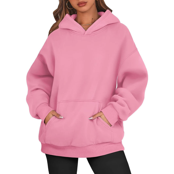 Damer Oversize Hooded Sweatshirt Mirla-Eva Jonsson