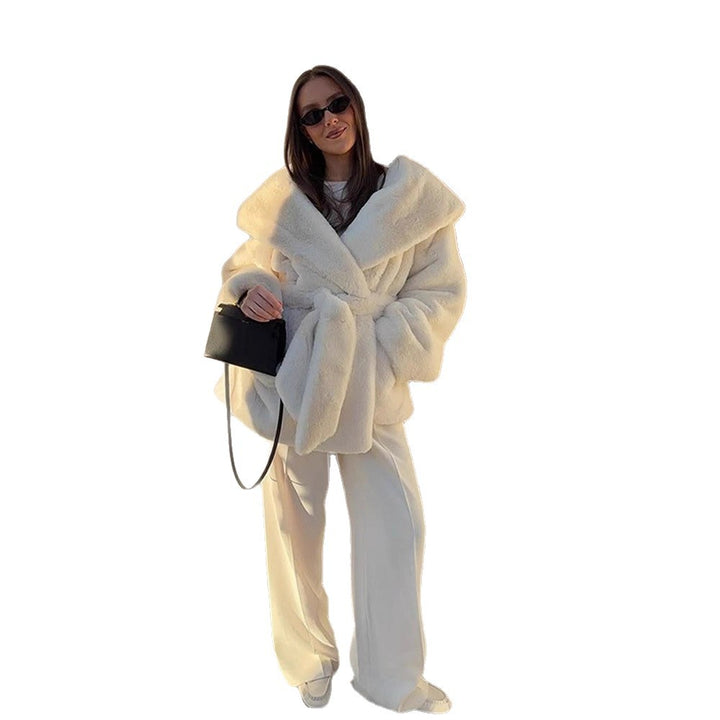Damer Oversize-Plushjacka Mirla-Eva Jonsson