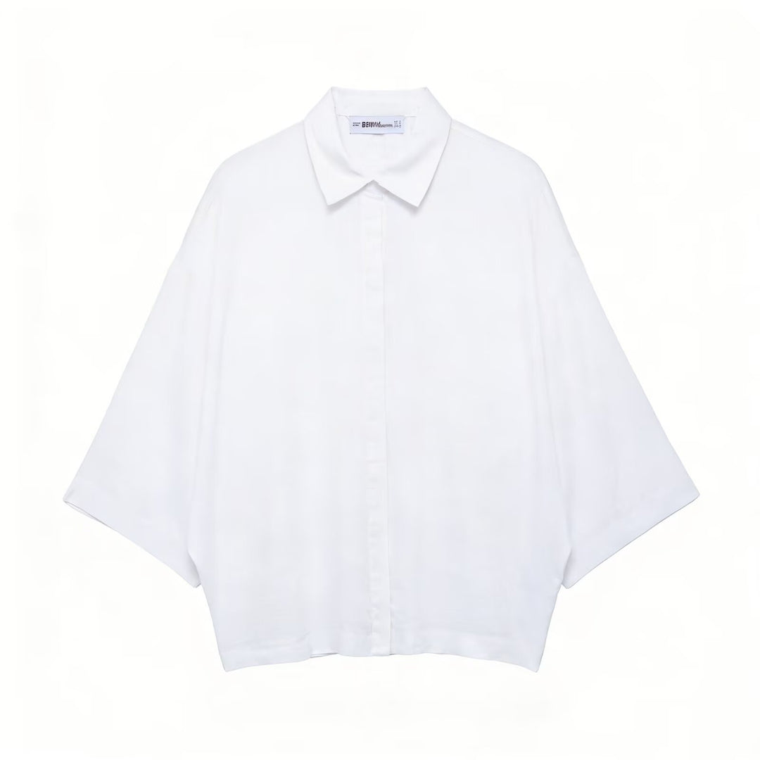Damer Oversize Skjortblus i mjukt, andningsbart material Mirla-Eva Jonsson