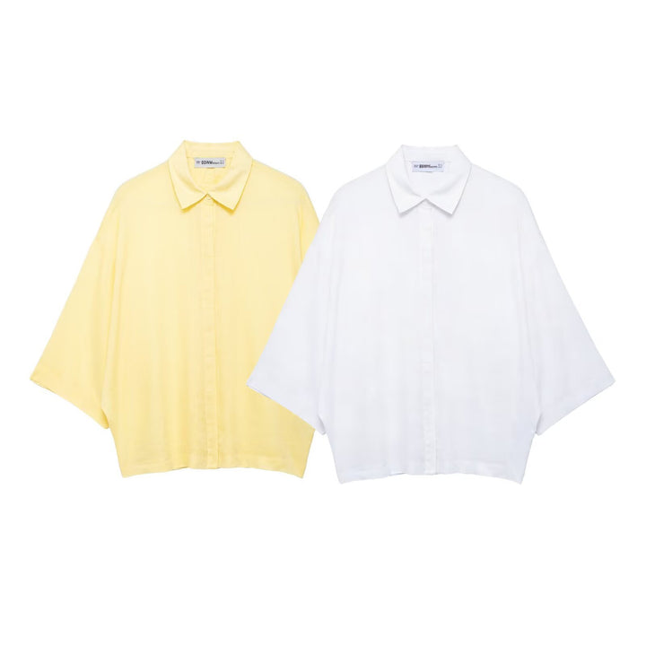 Damer Oversize Skjortblus i mjukt, andningsbart material Mirla-Eva Jonsson