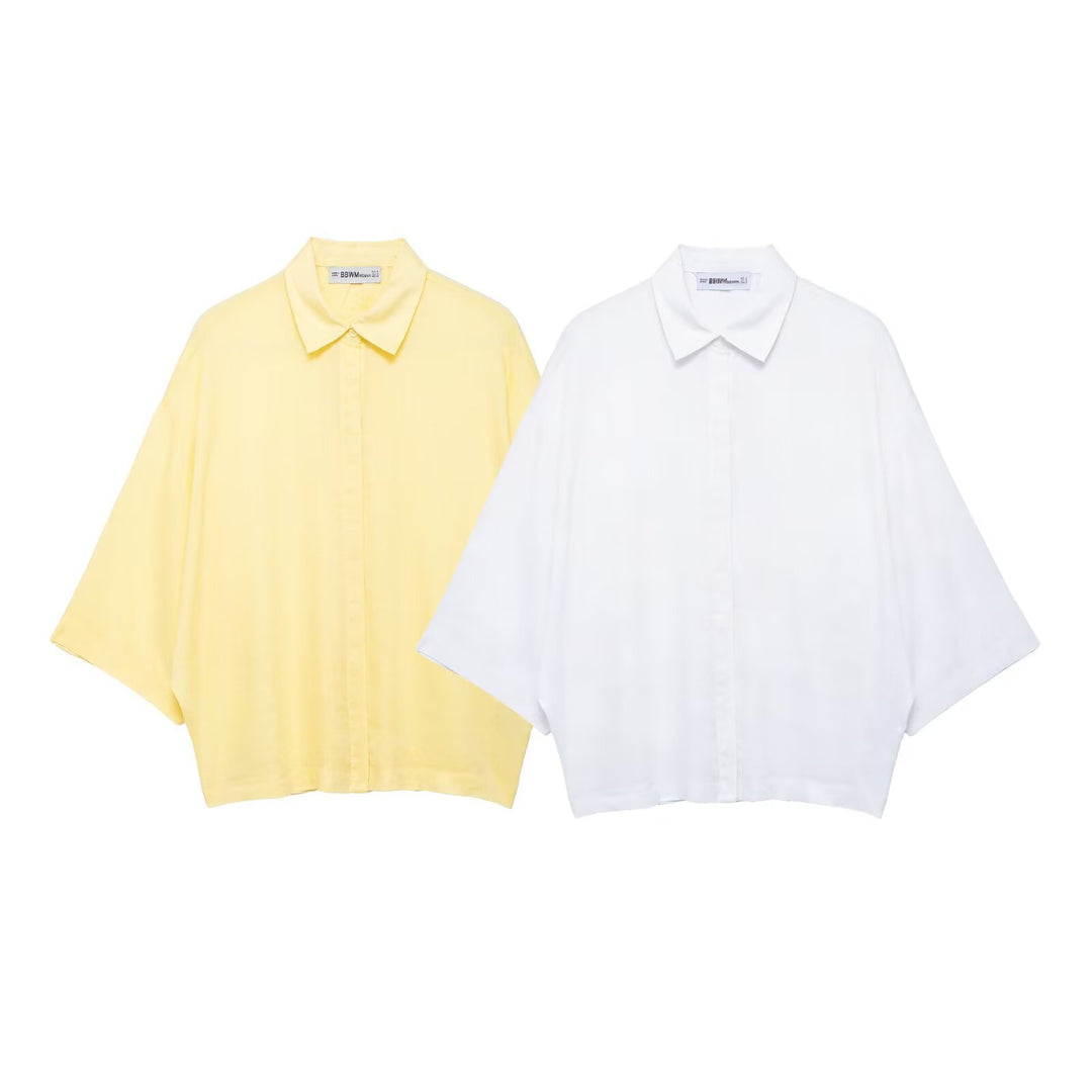 Damer Oversize Skjortblus i mjukt, andningsbart material Mirla-Eva Jonsson