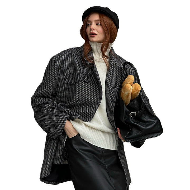 Damer Oversize-Skjortjacka Mirla-Eva Jonsson
