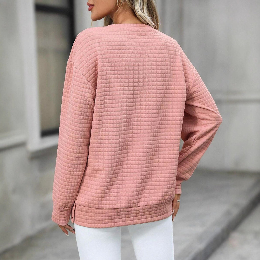 Damer Oversize Sweatshirt med struktur Mirla-Eva Jonsson