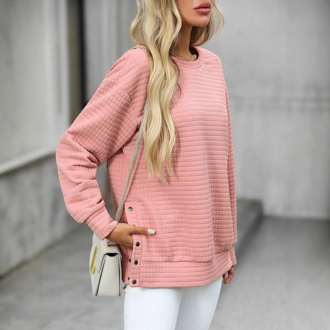 Damer Oversize Sweatshirt med struktur Mirla-Eva Jonsson