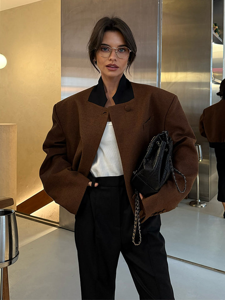 Damer Oversize Ullblazer Mirla-Eva Jonsson