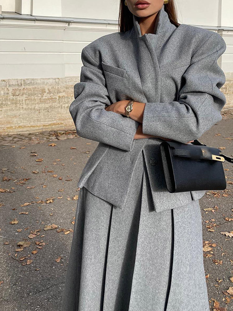 Damer Oversize Ullblazer i modern snitt Mirla-Eva Jonsson