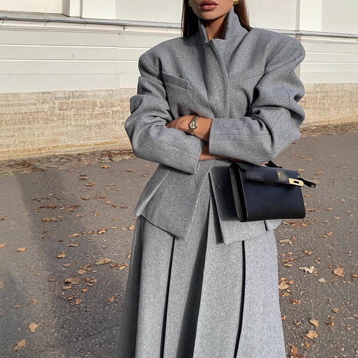 Damer Oversize Ullblazer i modern snitt Mirla-Eva Jonsson