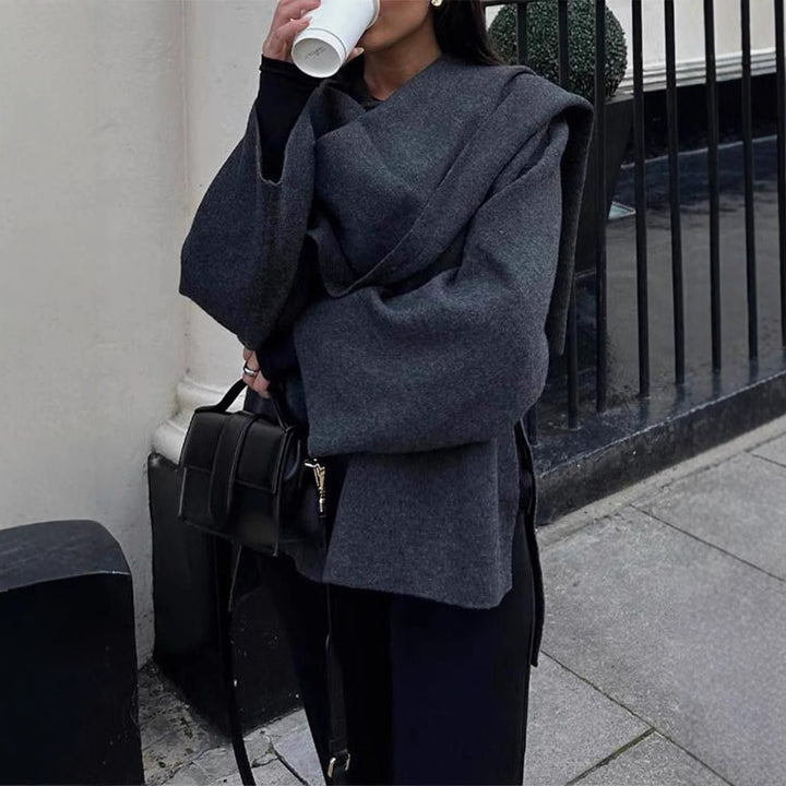 Damer Oversize Ulljacka Eva Jonsson-Eva Jonsson