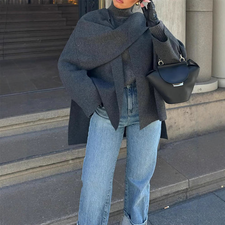 Damer Oversize Ulljacka Eva Jonsson-Eva Jonsson