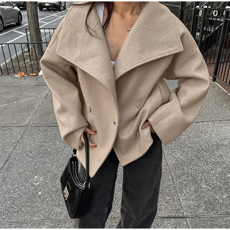 Damer Oversize Ullkappa Mirla-Eva Jonsson