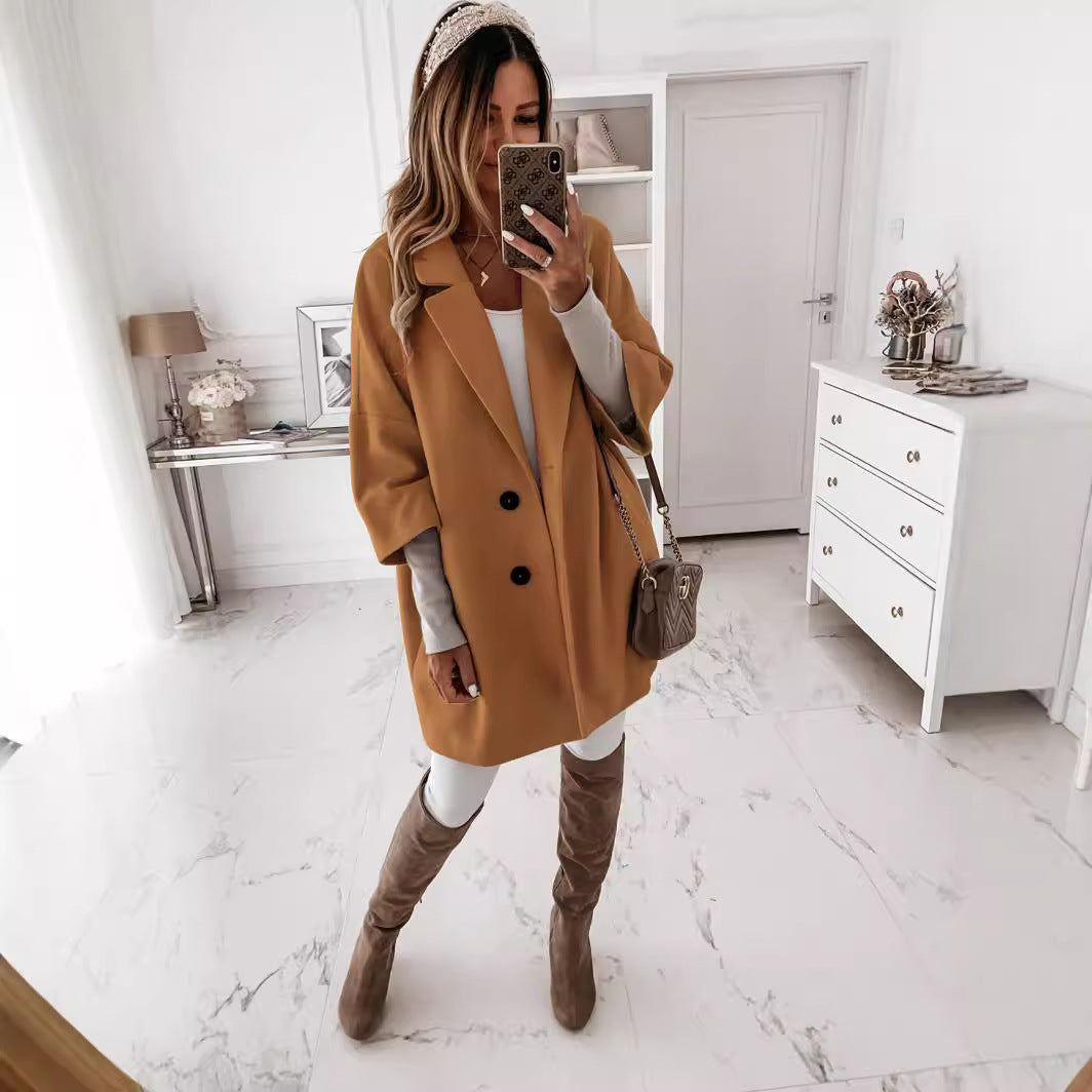 Damer Oversize Ullkappa Mirla-Eva Jonsson