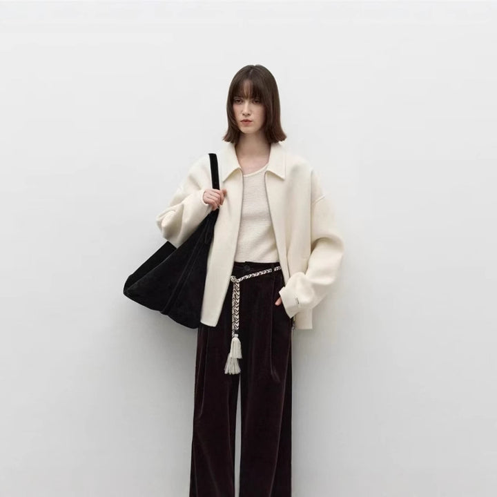 Damer Oversize-stickad jacka Mirla-Eva Jonsson
