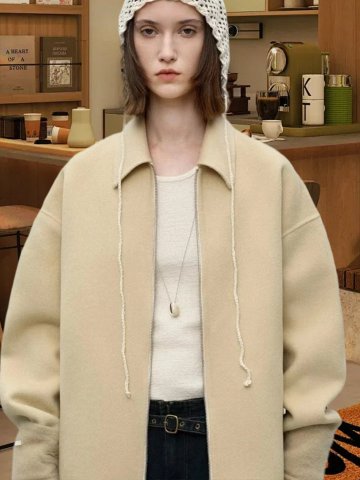 Damer Oversize-stickad jacka Mirla-Eva Jonsson