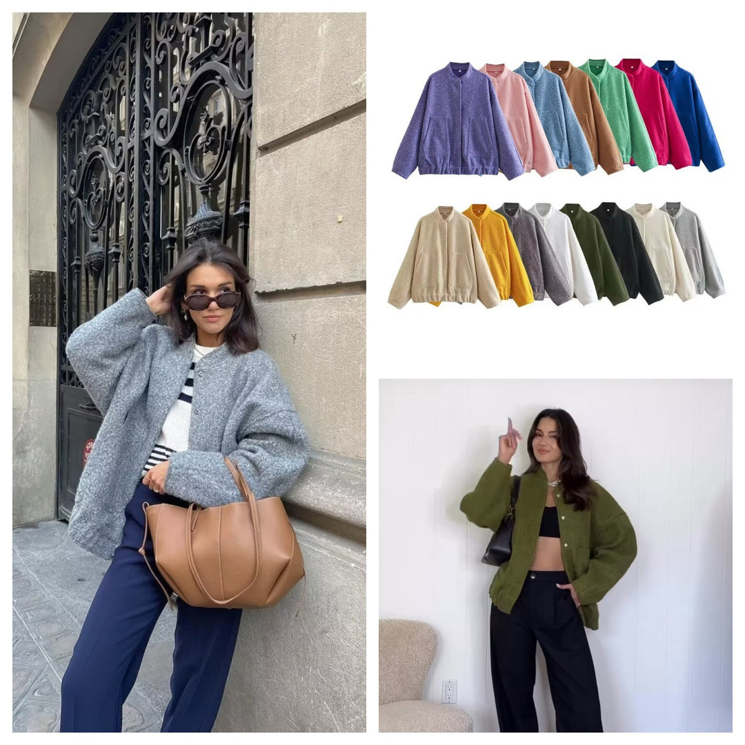 Damer Oversize-vinterjacka med praktiska fickor Mirla-Eva Jonsson