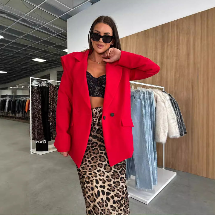 Damer Oversized Blazer Mirla-Eva Jonsson