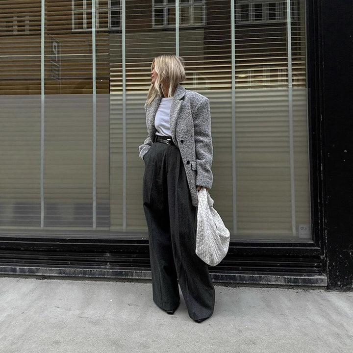 Damer Oversized Blazer Mirla-Eva Jonsson