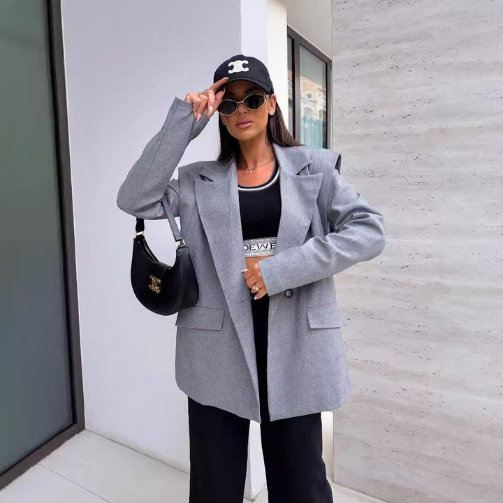 Damer Oversized Blazer Mirla-Eva Jonsson