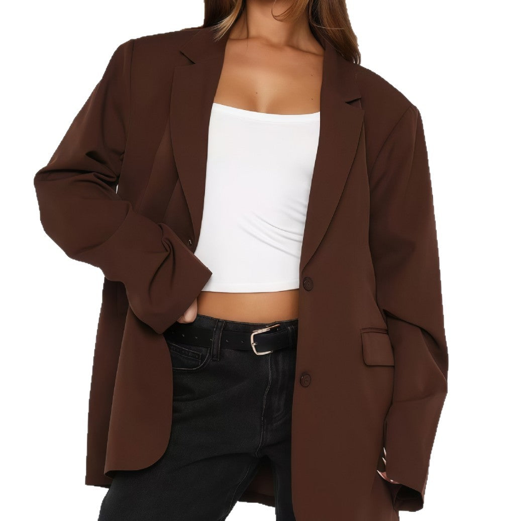 Damer Oversized Blazer i minimalistisk stil Mirla-Eva Jonsson