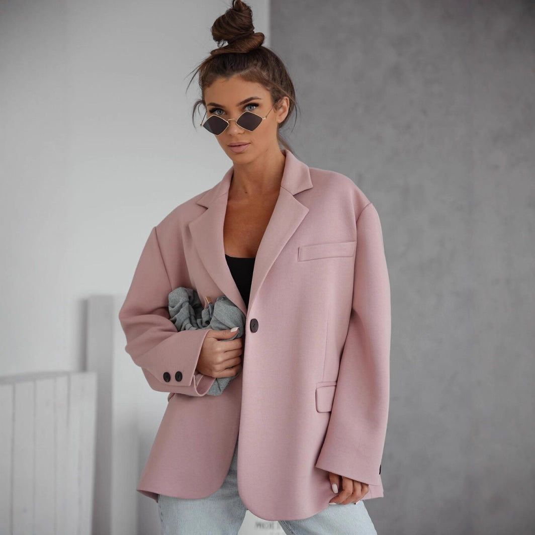 Damer Oversized Blazer med avslappnad skärning från Mirla-Eva Jonsson