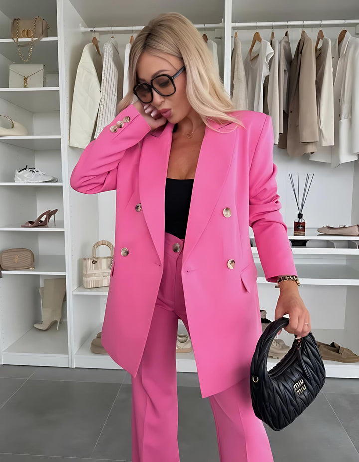 Damer Oversized Blazer med dubbelknäppning Mirla-Eva Jonsson