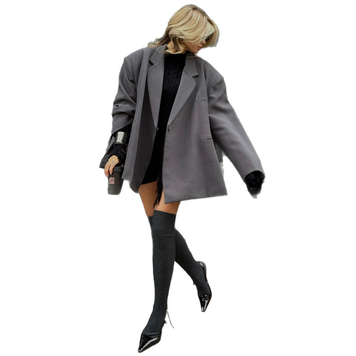 Damer Oversized Blazer med moderna detaljer Mirla-Eva Jonsson