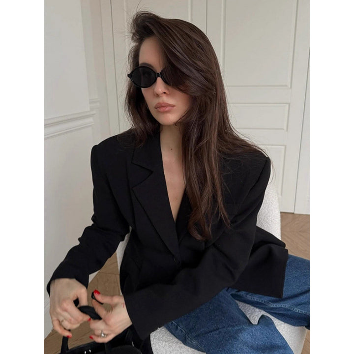 Damer Oversized Blazer med strukturerad skärning Eva Jonsson-Eva Jonsson