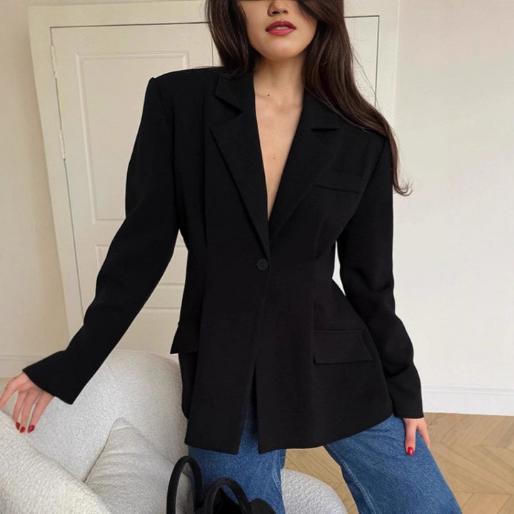 Damer Oversized Blazer med strukturerad skärning Eva Jonsson-Eva Jonsson