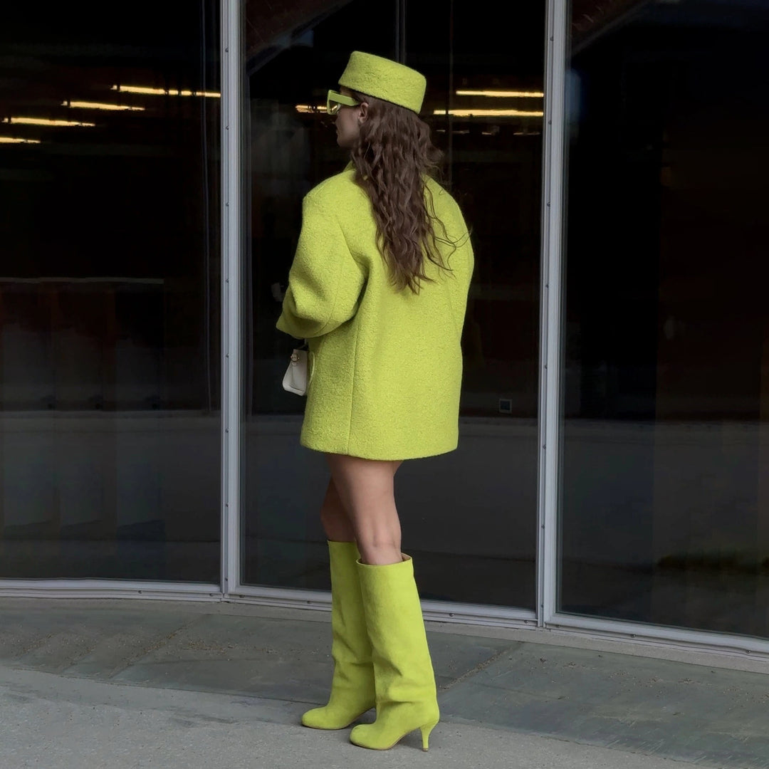 Damer Oversized Blazer med strukturerat material Eva Jonsson-Eva Jonsson