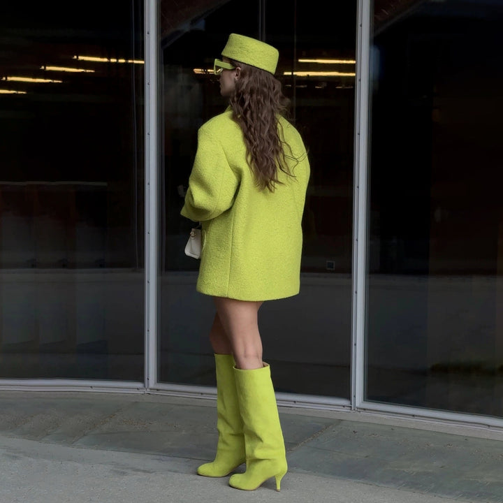 Damer Oversized Blazer med strukturerat material Eva Jonsson-Eva Jonsson