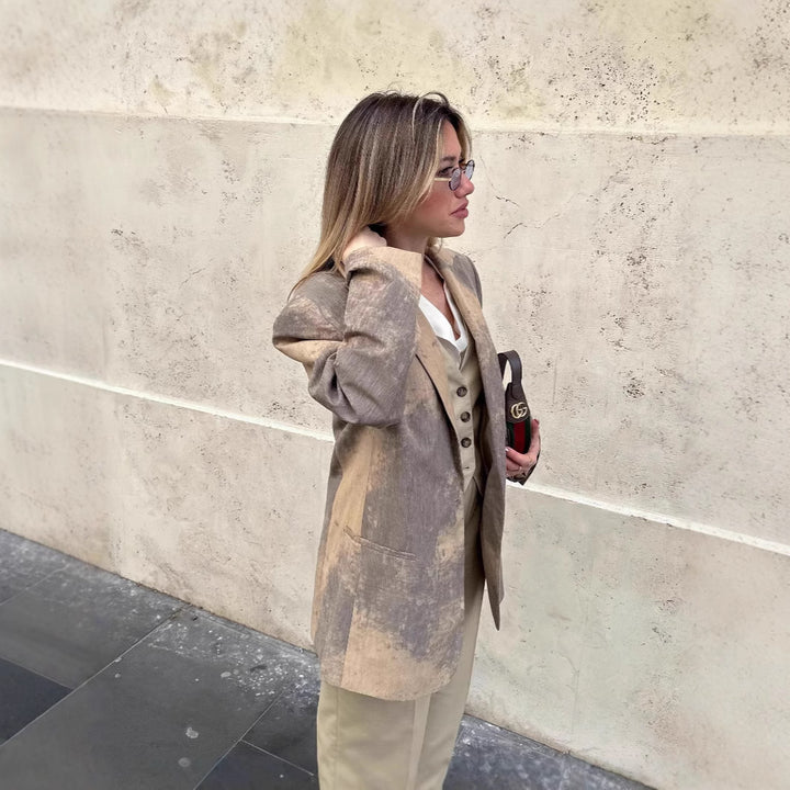 Damer Oversized Blazer med unik färgövergång Mirla-Eva Jonsson