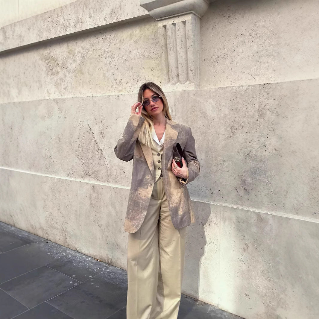 Damer Oversized Blazer med unik färgövergång Mirla-Eva Jonsson