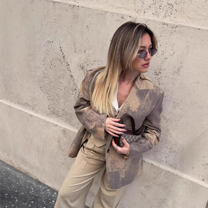 Damer Oversized Blazer med unik färgövergång Mirla-Eva Jonsson