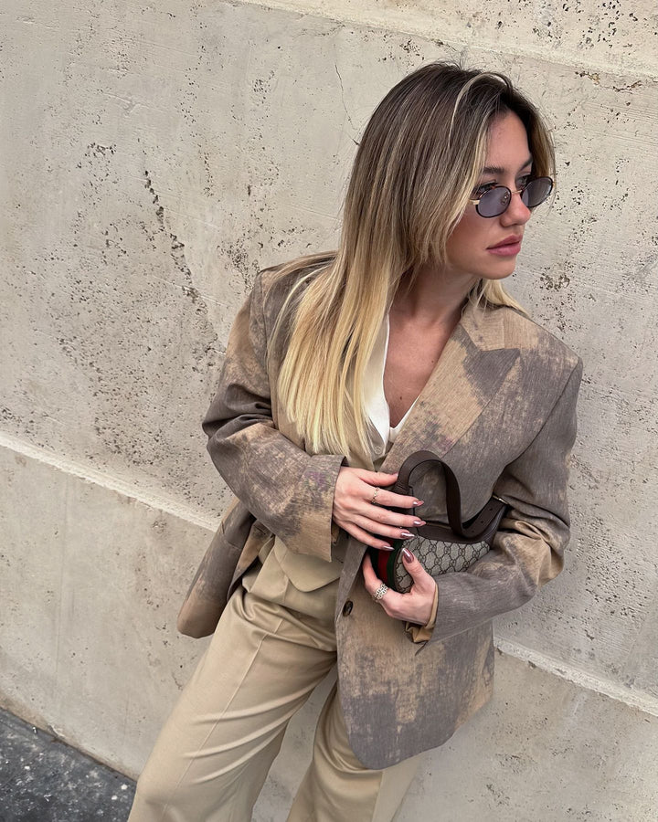 Damer Oversized Blazer med unik färgövergång Mirla-Eva Jonsson