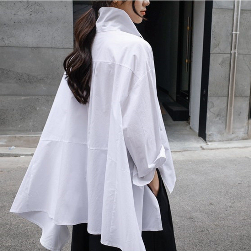 Damer Oversized Blus med Strukturerad Klippning och Moderiktiga Ärmar Mirla-Eva Jonsson