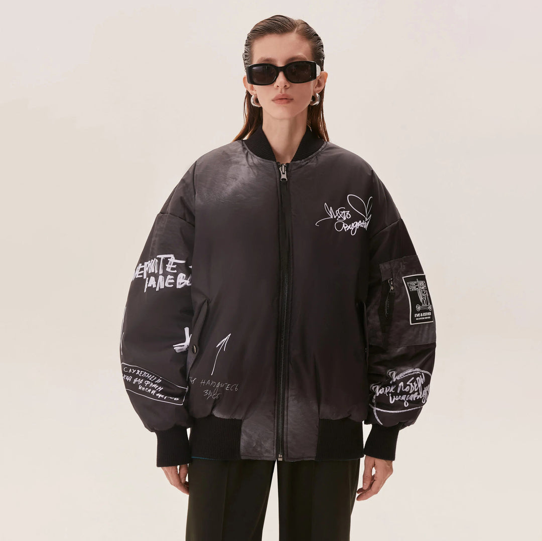 Damer Oversized Bombarjacka Mirla-Eva Jonsson