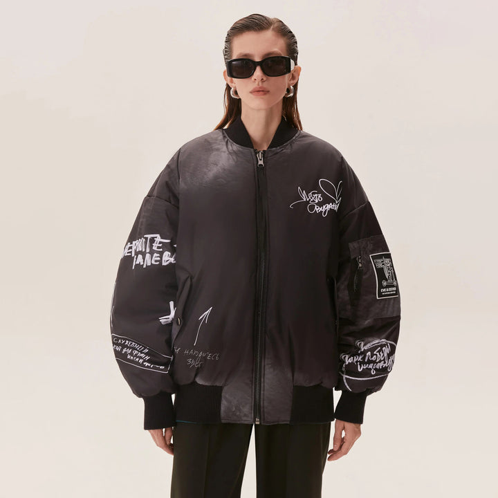 Damer Oversized Bombarjacka Mirla-Eva Jonsson