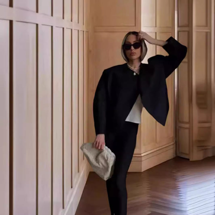 Damer Oversized Couture-jacka med strukturerad skärning Mirla-Eva Jonsson