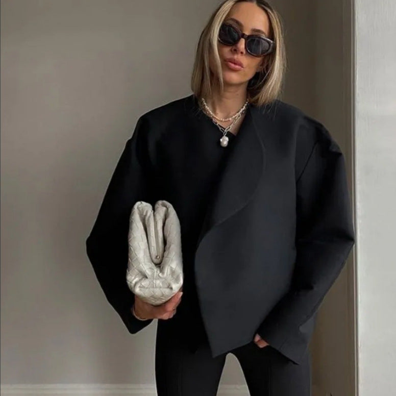 Damer Oversized Couture-jacka med strukturerad skärning Mirla-Eva Jonsson