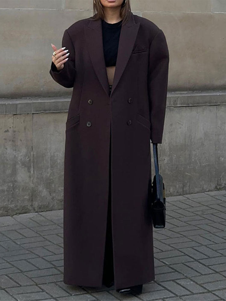Damer Oversized Dubbelknäppt Blazer Mirla-Eva Jonsson