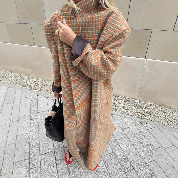 Damer Oversized Dubbelknäppt Kappa Mirla-Eva Jonsson