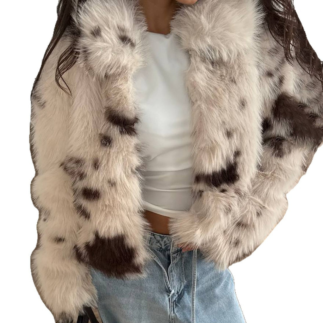 Damer Oversized Faux Fur Jacka Mirla-Eva Jonsson