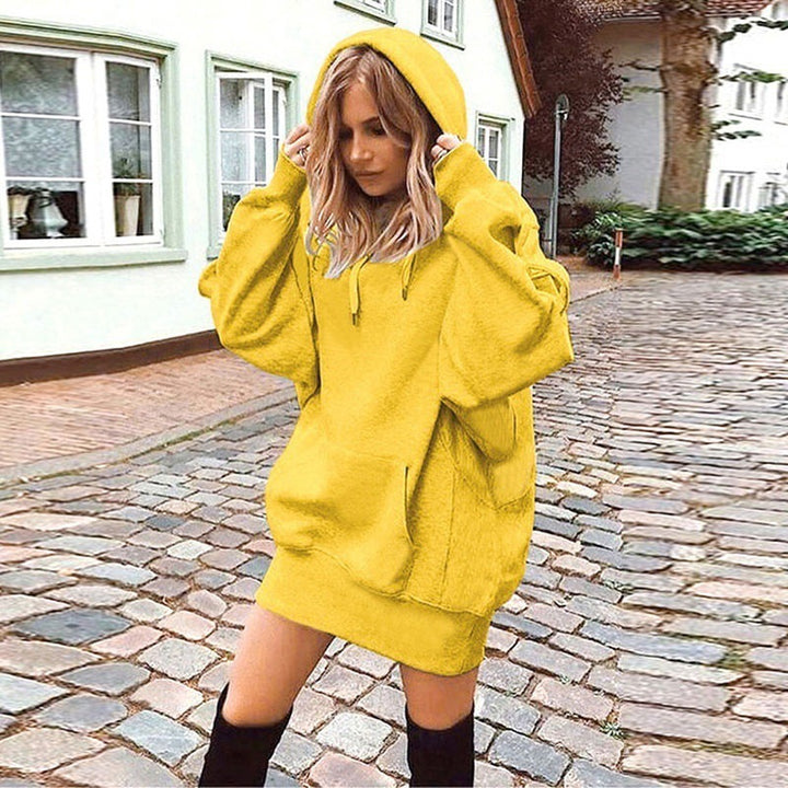 Damer Oversized Hoodie Mirla-Eva Jonsson