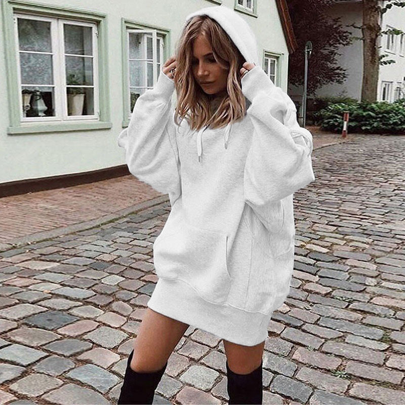 Damer Oversized Hoodie Mirla-Eva Jonsson