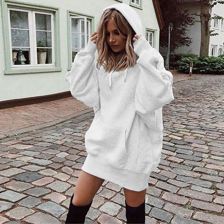 Damer Oversized Hoodie Mirla-Eva Jonsson