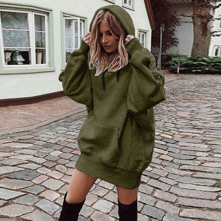Damer Oversized Hoodie Mirla-Eva Jonsson
