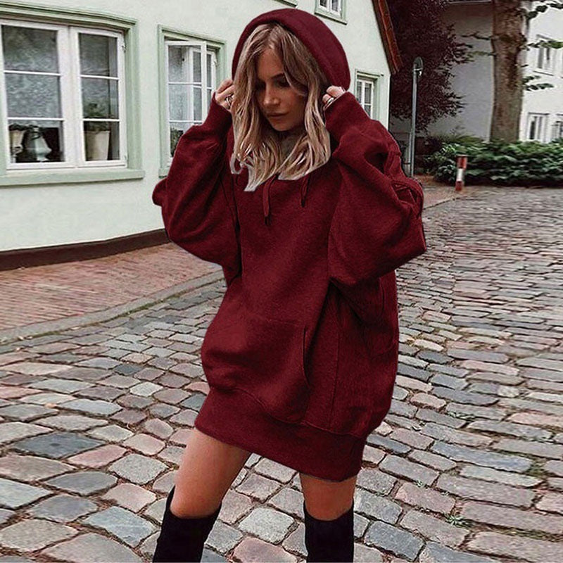 Damer Oversized Hoodie Mirla-Eva Jonsson