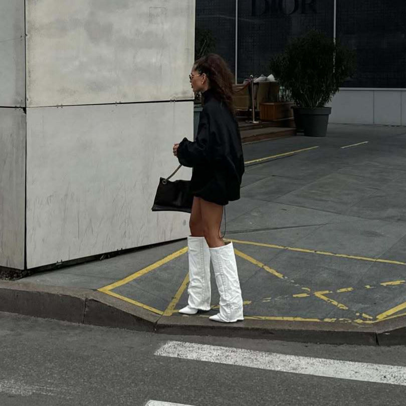 Damer Oversized Hoodie Mirla-Eva Jonsson
