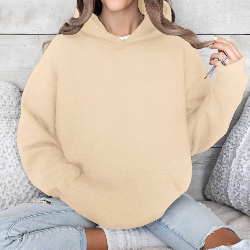 Damer Oversized Hoodie i högkvalitativ bomull Mirla-Eva Jonsson